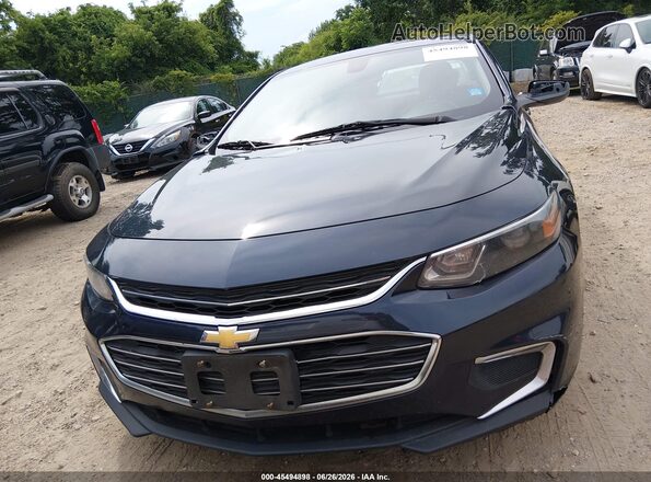 1G1ZB5ST8JF233136 2018 CHEVROLET MALIBU Black Front view