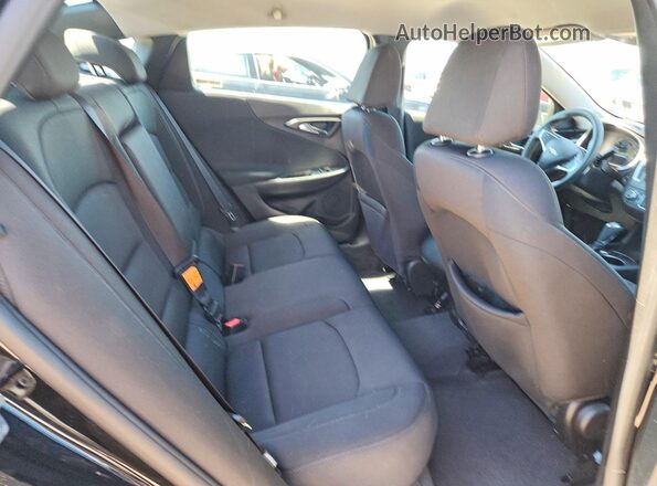 1G1ZB5ST8JF290629 2018 CHEVROLET MALIBU Black უკანა სავარძლების ხედი