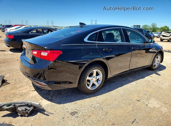 1G1ZB5ST8JF290629 2018 CHEVROLET MALIBU Black უკანა მარჯვენა