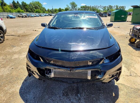 1G1ZB5ST8JF290629 2018 CHEVROLET MALIBU Black წინა ხედი