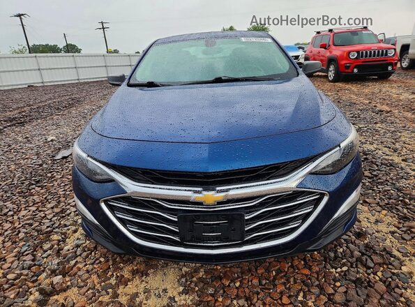 1G1ZB5ST8KF200929 2019 CHEVROLET MALIBU Blue Front view