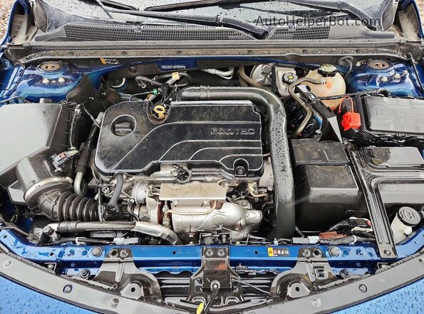 1G1ZB5ST8KF200929 2019 CHEVROLET MALIBU Blue Rear interior view