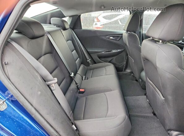 1G1ZB5ST8KF200929 2019 CHEVROLET MALIBU Blue Rear seats view