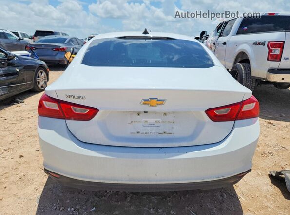 1G1ZB5ST8LF015121 2020 CHEVROLET MALIBU White Հետևի տեսք