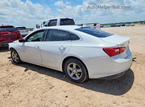 1G1ZB5ST8LF015121 2020 CHEVROLET MALIBU White Հետևի ձախ
