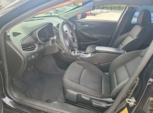 1G1ZB5ST8LF017712 2020 CHEVROLET MALIBU Black Front interior view