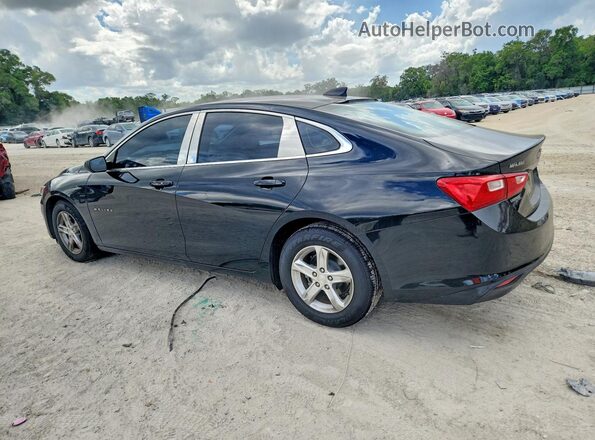 1G1ZB5ST8LF017712 2020 CHEVROLET MALIBU Black Rear left