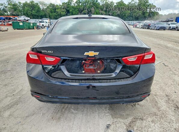 1G1ZB5ST8LF017712 2020 CHEVROLET MALIBU Black Rear view