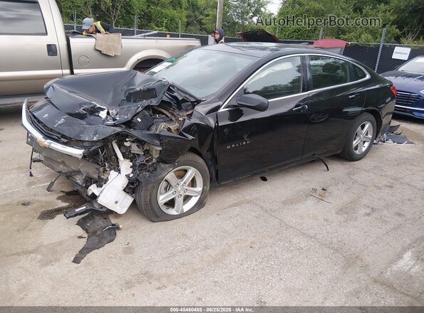 1G1ZB5ST8LF114473 2020 CHEVROLET MALIBU Black Передня ліва чверть