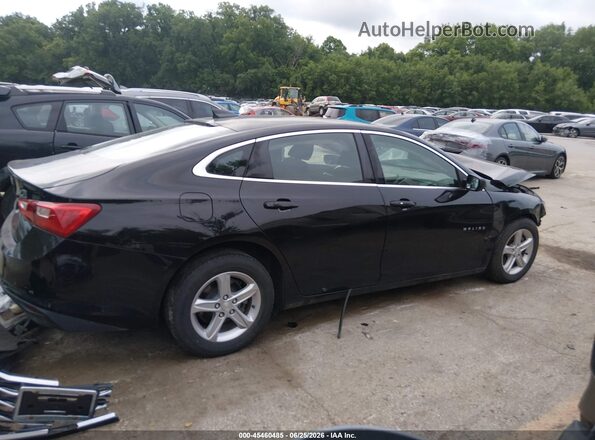1G1ZB5ST8LF114473 2020 CHEVROLET MALIBU Black Вид задньої частини салону