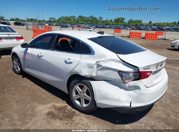 1G1ZB5ST8LF120581 2020 CHEVROLET MALIBU White Հետևի ձախ