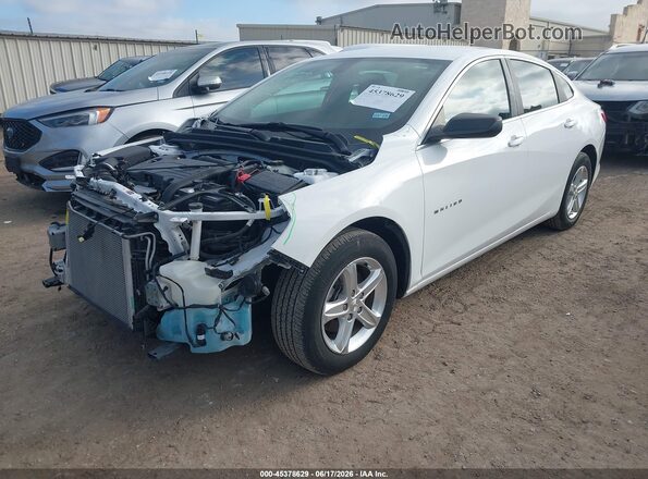 1G1ZB5ST8LF140166 2020 CHEVROLET MALIBU White Vista tres cuartos delantera izquierda