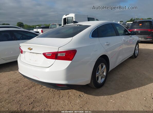 1G1ZB5ST8LF140166 2020 CHEVROLET MALIBU White Trasero derecho