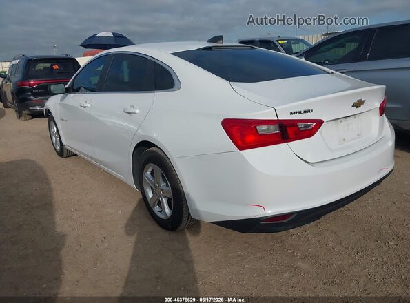 1G1ZB5ST8LF140166 2020 CHEVROLET MALIBU White Trasero izquierdo