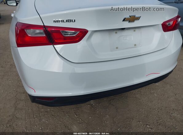 1G1ZB5ST8LF140166 2020 CHEVROLET MALIBU White 