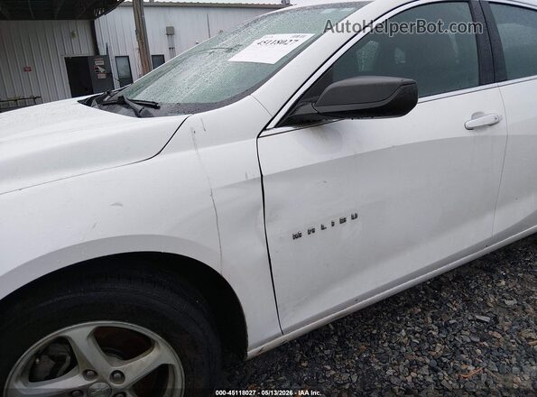 1G1ZB5ST9HF201063 2017 CHEVROLET MALIBU White Դիմացի տեսք