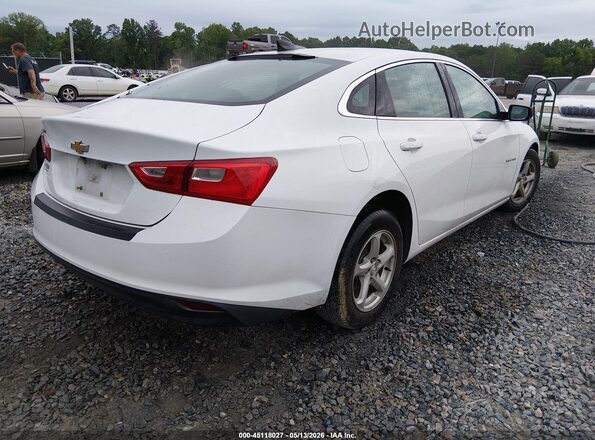 1G1ZB5ST9HF201063 2017 CHEVROLET MALIBU White Հետևի աջ