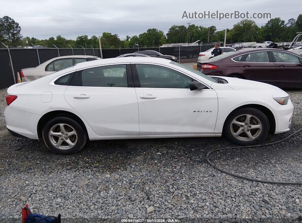 1G1ZB5ST9HF201063 2017 CHEVROLET MALIBU White Սարքավորումների վահանակի տեսք