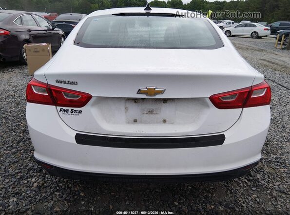 1G1ZB5ST9HF201063 2017 CHEVROLET MALIBU White 