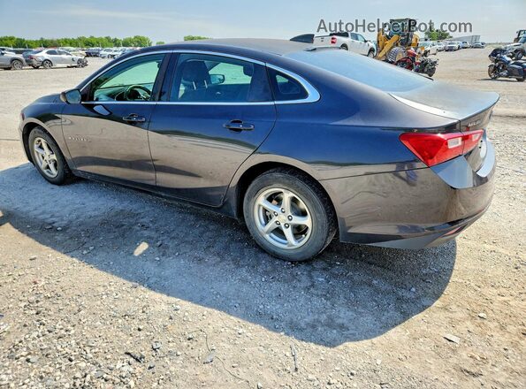 1G1ZB5ST9JF112874 2018 CHEVROLET MALIBU Charcoal 