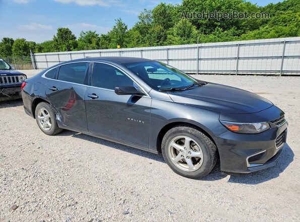 1G1ZB5ST9JF112874 2018 CHEVROLET MALIBU Charcoal 