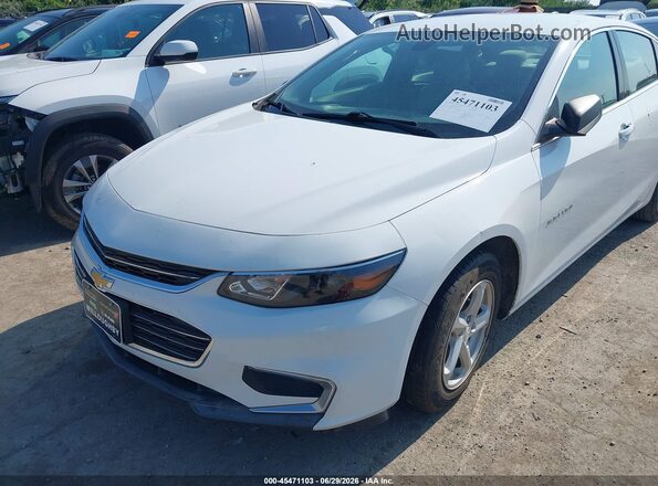 1G1ZB5ST9JF194072 2018 CHEVROLET MALIBU White Front view