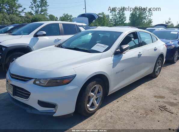 1G1ZB5ST9JF194072 2018 CHEVROLET MALIBU White Front left