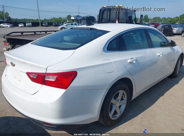 1G1ZB5ST9JF194072 2018 CHEVROLET MALIBU White Rear right