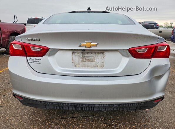 1G1ZB5ST9JF278411 2018 CHEVROLET MALIBU Silver Вид ззаду