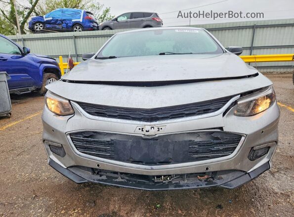 1G1ZB5ST9JF278411 2018 CHEVROLET MALIBU Silver Вид спереду