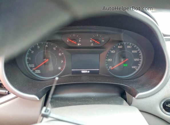 1G1ZB5ST9LF021090 2020 CHEVROLET MALIBU Charcoal Instrument cluster view