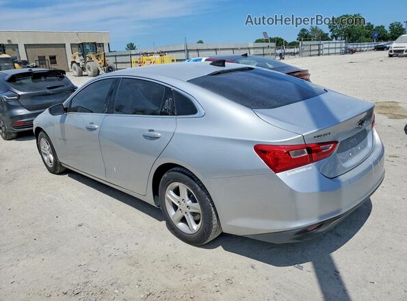 1G1ZB5ST9MF049022 2021 CHEVROLET MALIBU Silver უკანა მარცხენა