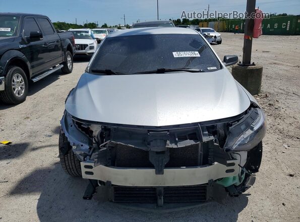 1G1ZB5ST9MF049022 2021 CHEVROLET MALIBU Silver წინა ხედი