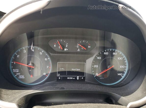 1G1ZB5ST9MF049022 2021 CHEVROLET MALIBU Silver ხელსაწყოთა პანელის ხედი