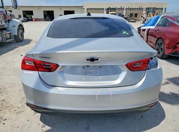 1G1ZB5ST9MF049022 2021 CHEVROLET MALIBU Silver უკანა ხედი