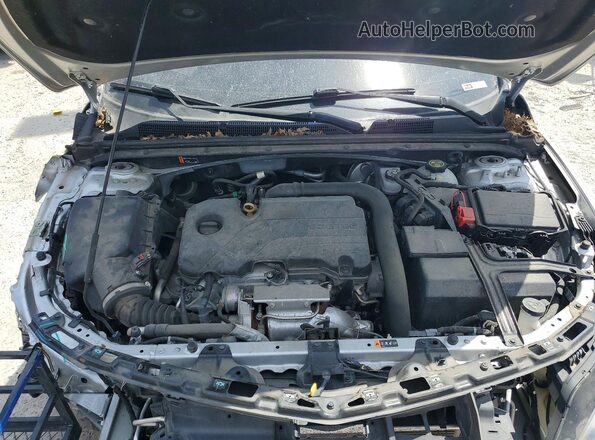 1G1ZB5ST9MF049022 2021 CHEVROLET MALIBU Silver უკანა სალონის ხედი