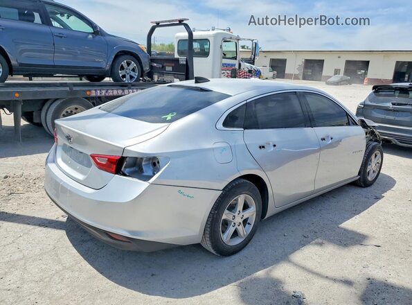 1G1ZB5ST9MF049022 2021 CHEVROLET MALIBU Silver უკანა მარჯვენა
