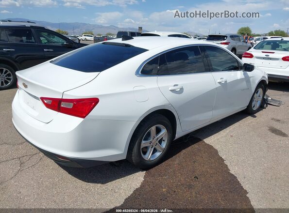 1G1ZB5ST9MF054477 2021 CHEVROLET MALIBU White Trasero derecho