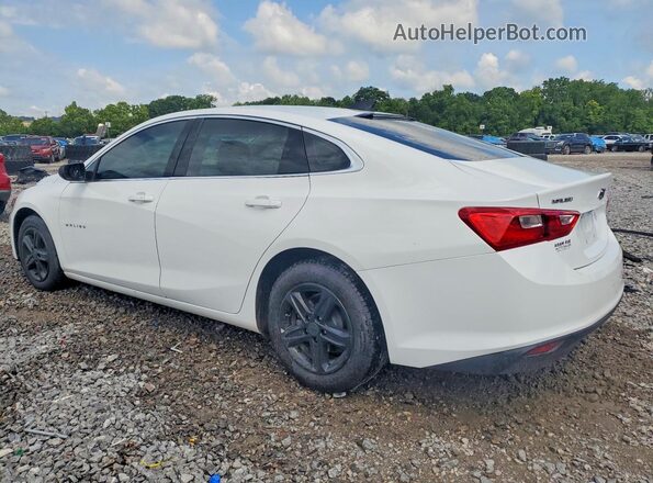 1G1ZB5ST9NF201284 2022 CHEVROLET MALIBU White Հետևի ձախ