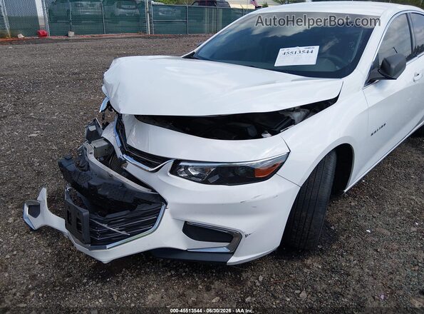 1G1ZB5STXGF210711 2016 CHEVROLET MALIBU White წინა ხედი