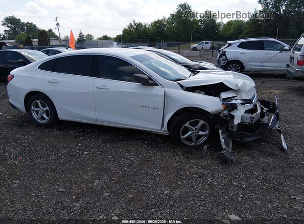 1G1ZB5STXGF210711 2016 CHEVROLET MALIBU White უკანა სალონის ხედი