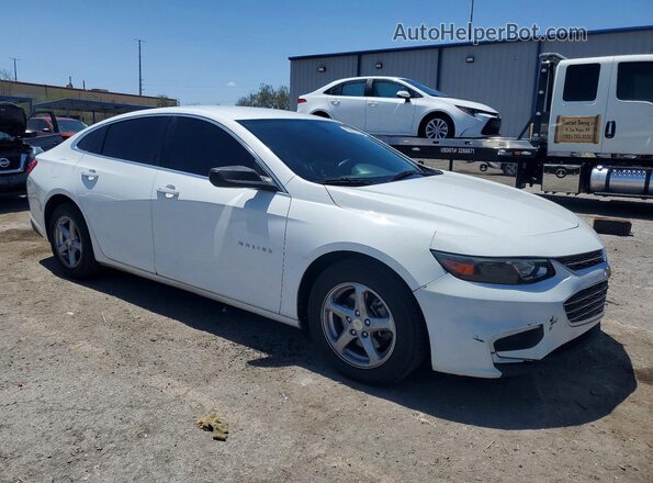 1G1ZB5STXGF357028 2016 CHEVROLET MALIBU White 