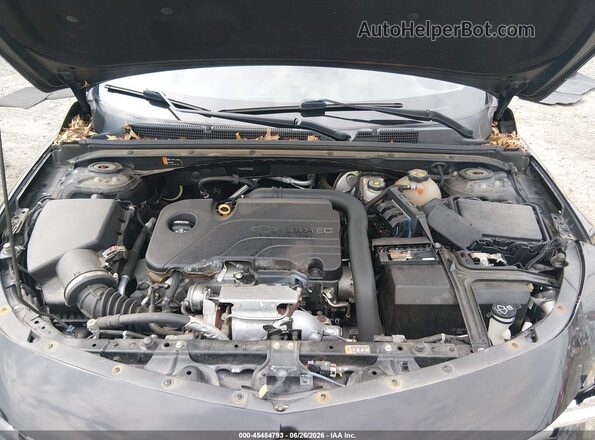 1G1ZB5STXHF229986 2017 CHEVROLET MALIBU Black უკანა ხედი