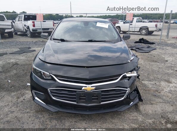 1G1ZB5STXHF229986 2017 CHEVROLET MALIBU Black ხელსაწყოთა პანელის ხედი