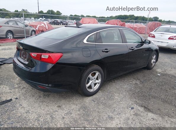 1G1ZB5STXHF229986 2017 CHEVROLET MALIBU Black უკანა მარჯვენა