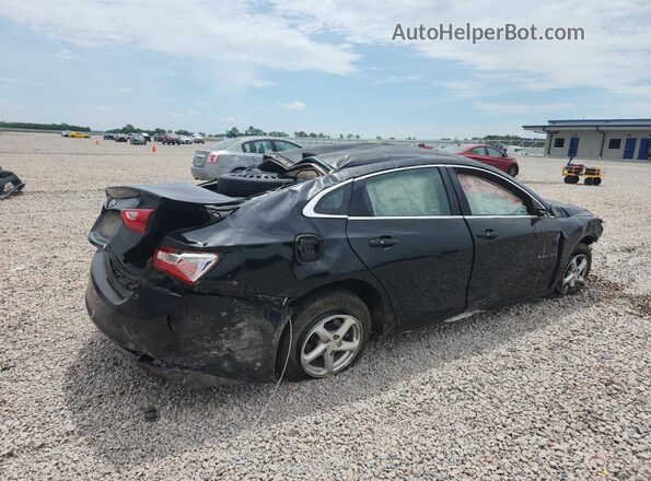 1G1ZB5STXHF284969 2017 CHEVROLET MALIBU Black Հետևի աջ
