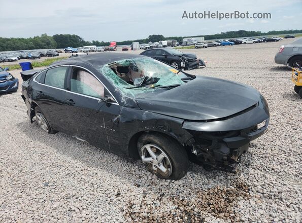 1G1ZB5STXHF284969 2017 CHEVROLET MALIBU Black Առջևի աջ