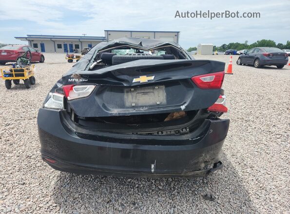 1G1ZB5STXHF284969 2017 CHEVROLET MALIBU Black Հետևի տեսք