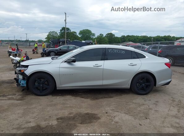 1G1ZB5STXJF223689 2018 CHEVROLET MALIBU Silver 