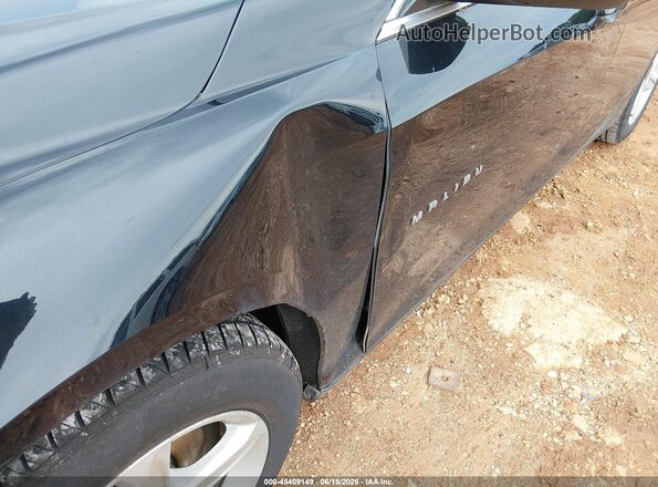 1G1ZB5STXKF126249 2019 CHEVROLET MALIBU Black Вид спереду